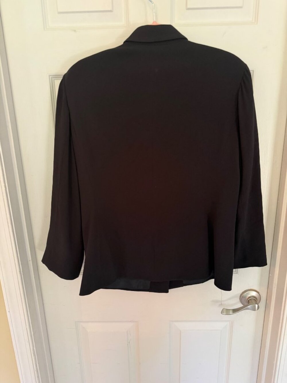 Lauren Ralph Lauren Black 4 Button Women's Career Wear Blazer Size 14 - Picture 5 of 6